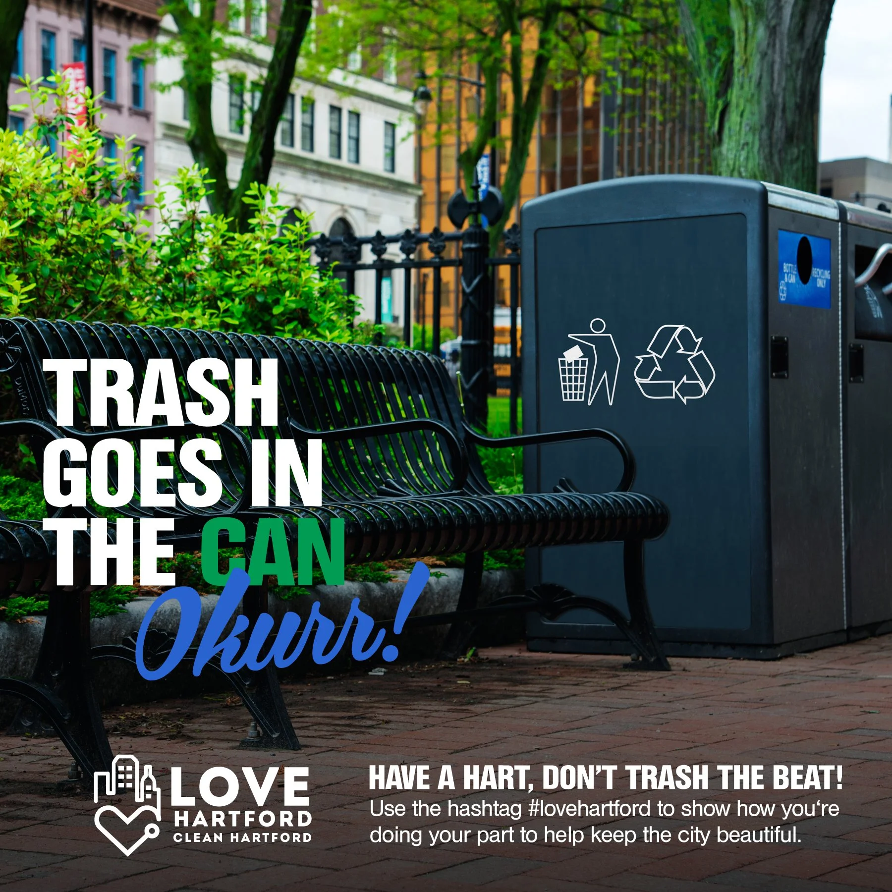 Love Hartford Clean Hartford Anti-Litter Campaign