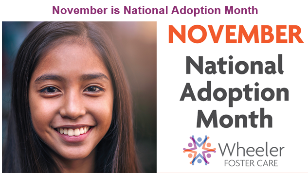 November is National Adoption Month