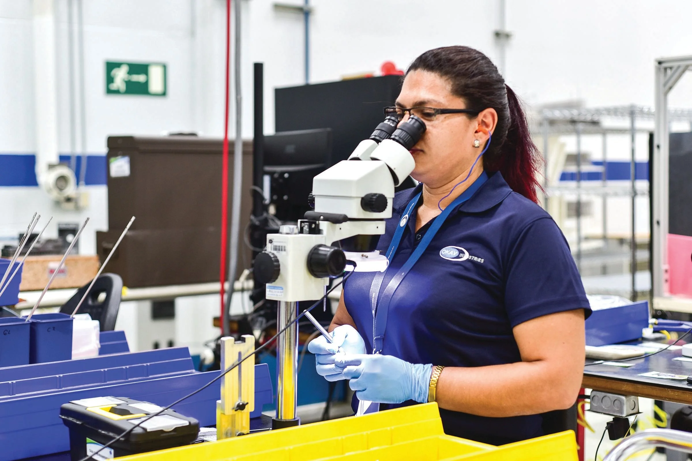 OKAY Industries Donates Services to Support Face Shield Production