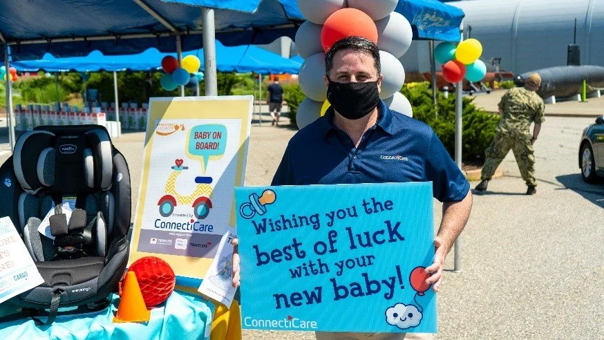 Operation Shower, ConnectiCare, Travelers Championship host drive-through baby shower for military moms-to-be