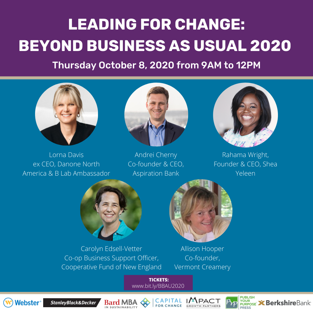 reSET's Virtual Leading for Change: Beyond Business As Usual 2020  (BBAU) Conference