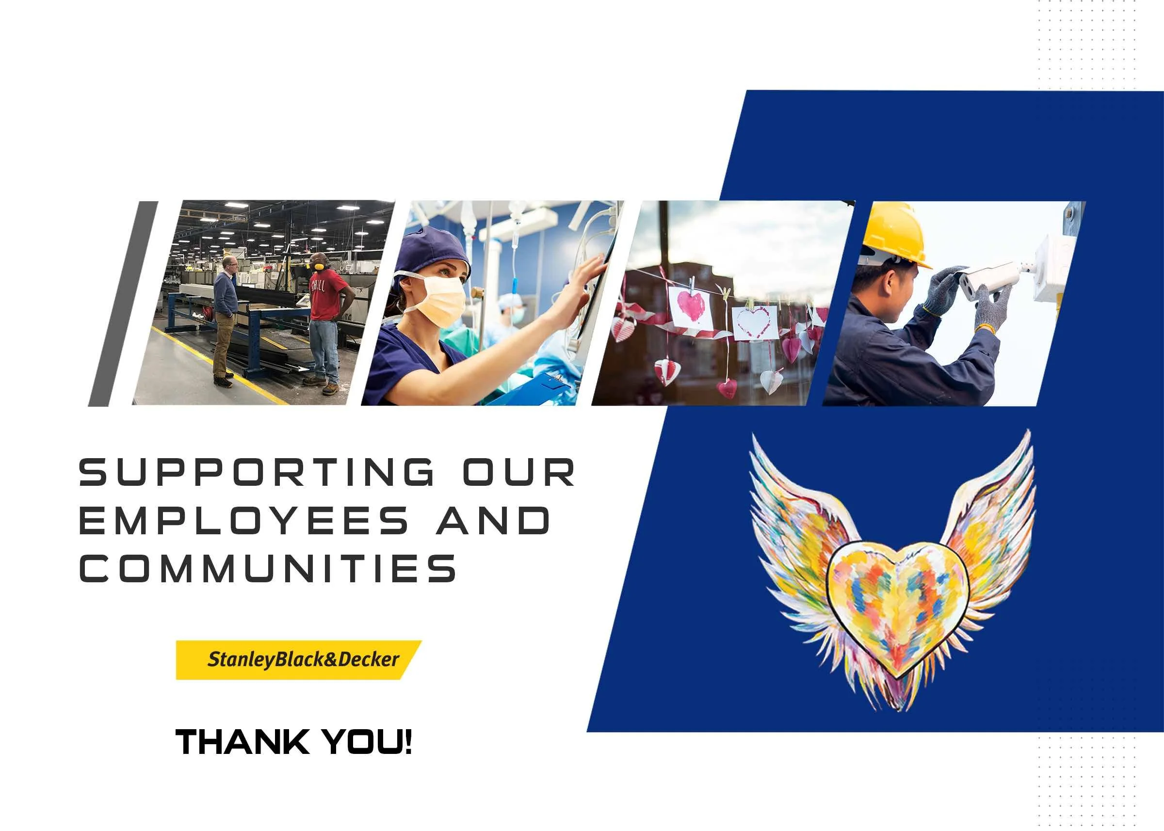 Stanley Black & Decker Commits Financial Support and Expertise to Benefit Communities and Employees During COVID-19 Pandemic