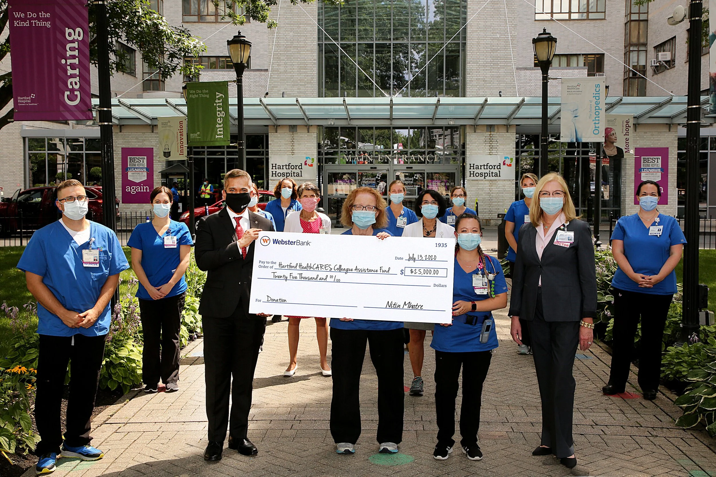 Webster Bank Frontline Heroes