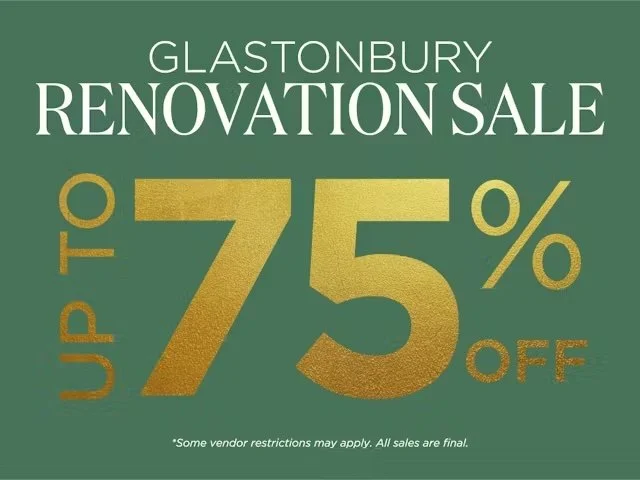 Lux Bond & Green Glastonbury Launches Limited-Time Renovation Sale with Up to 75% Off