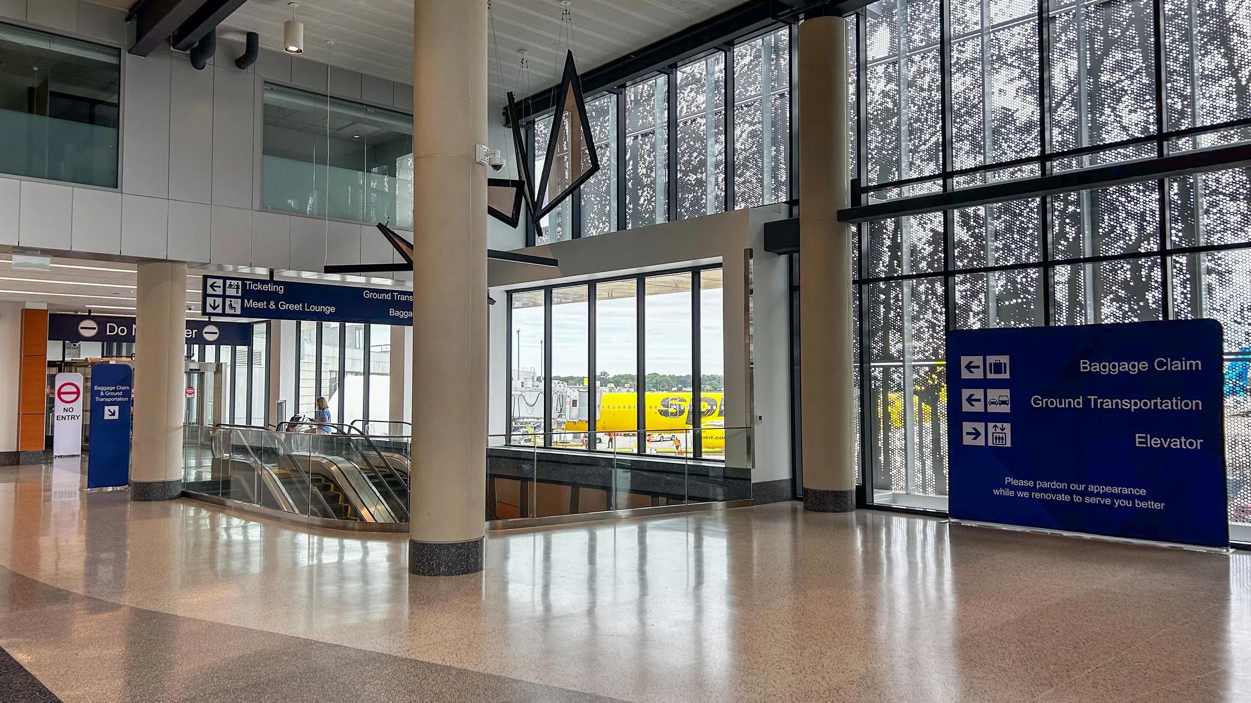 Bradley International Airport Opens Newly Constructed Exit Corridor to Passengers