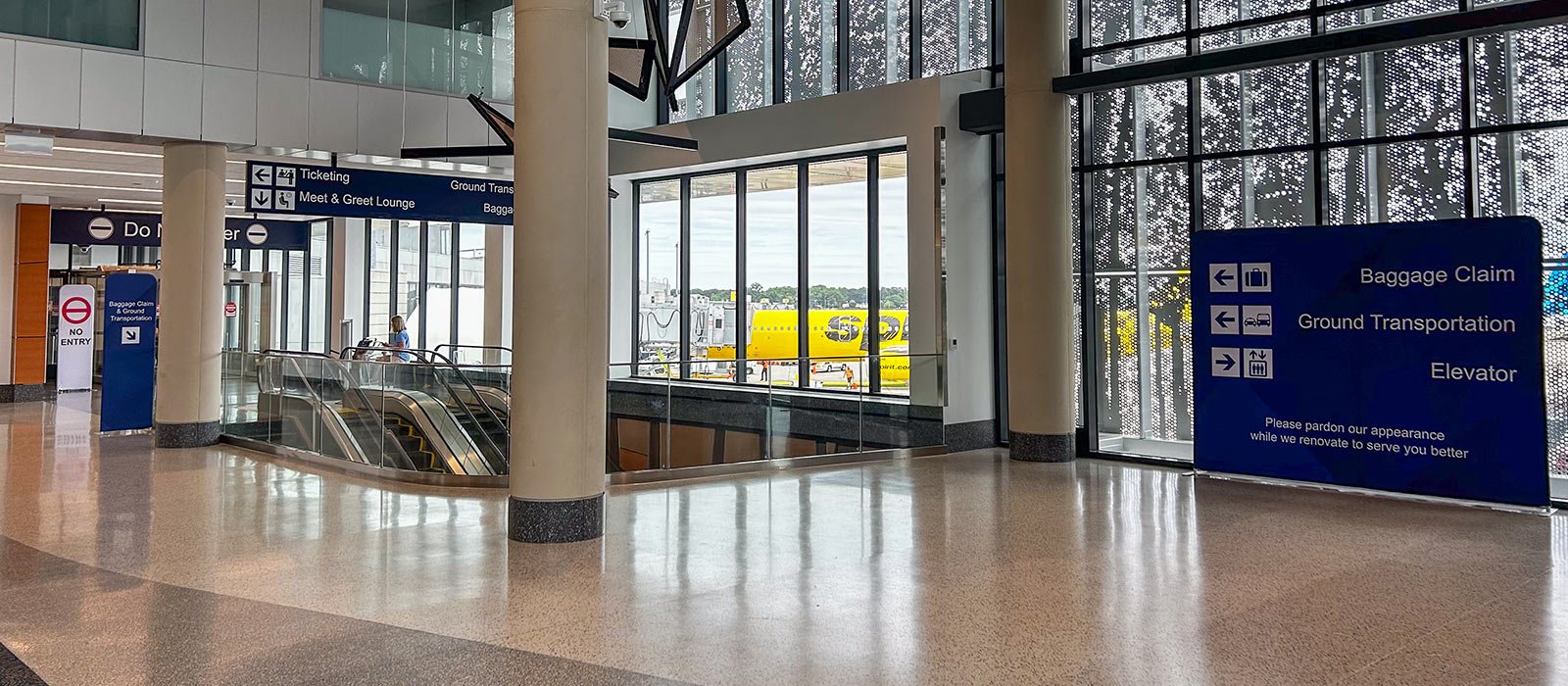 Bradley International Airport Opens Newly Constructed Exit Corridor to Passengers