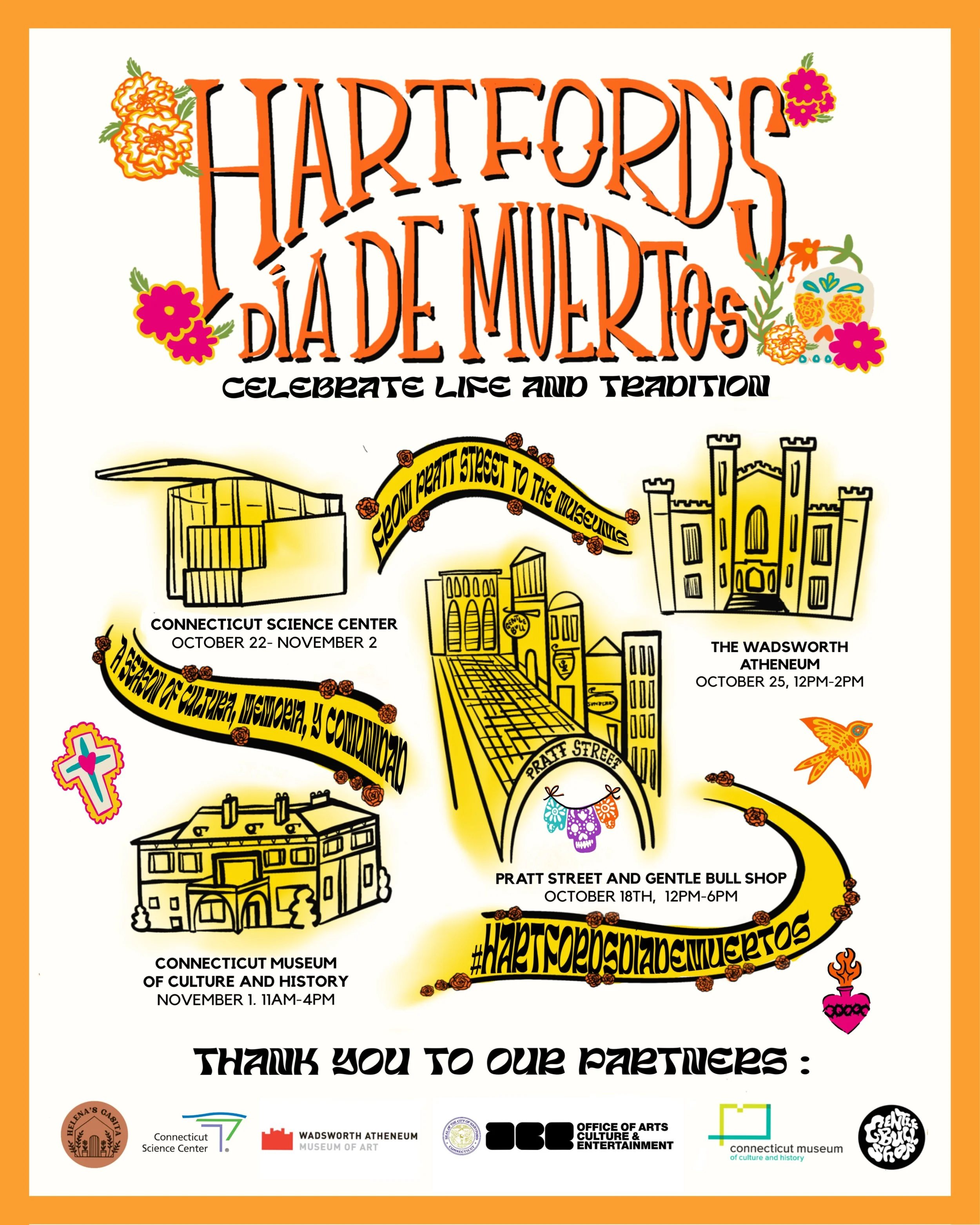 Hartford’s Día de Muertos Season Returns with Culture, Community, and Celebration