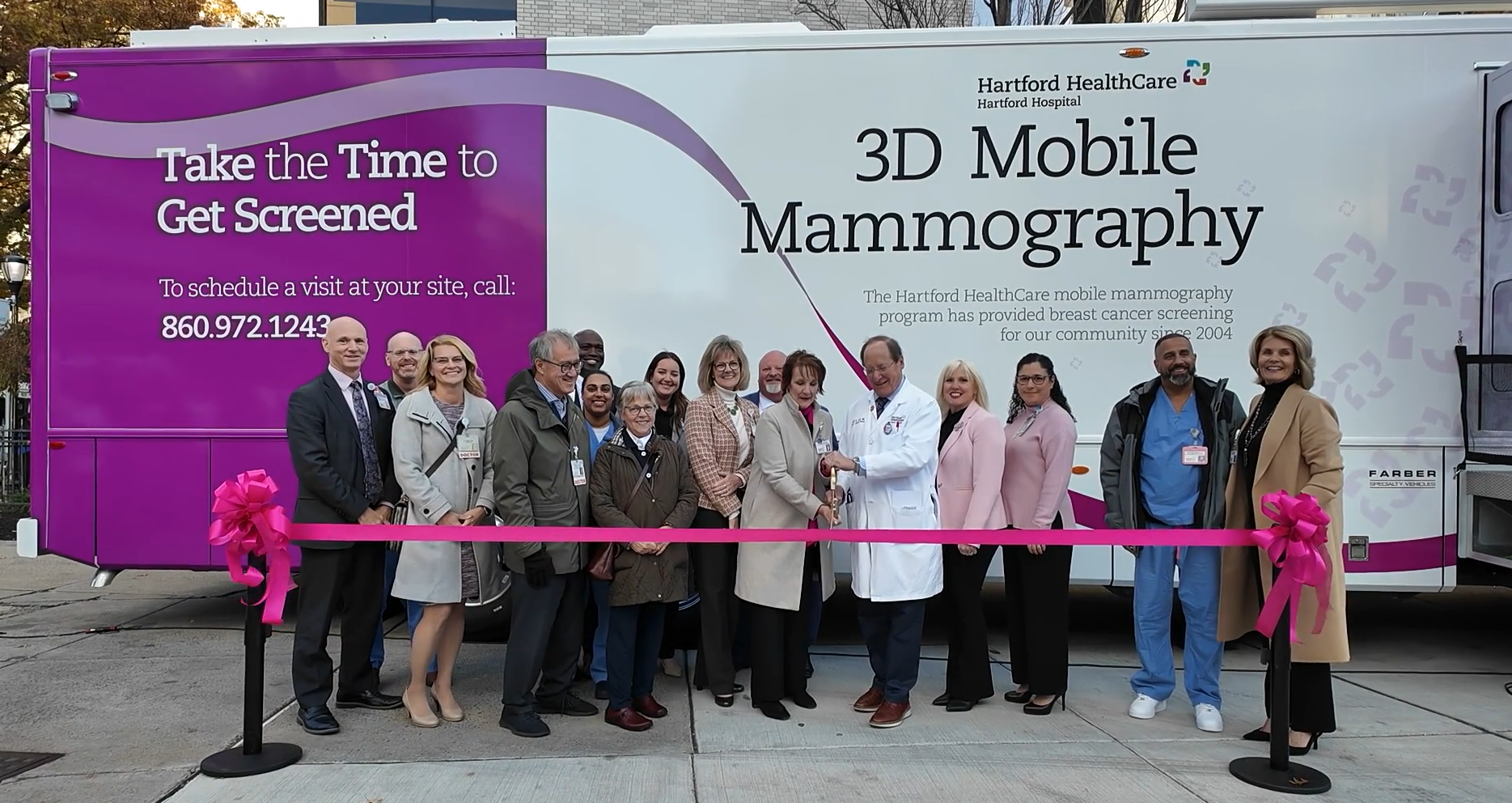 Hartford Hospital Unveils New 3D Mobile Mammography Van