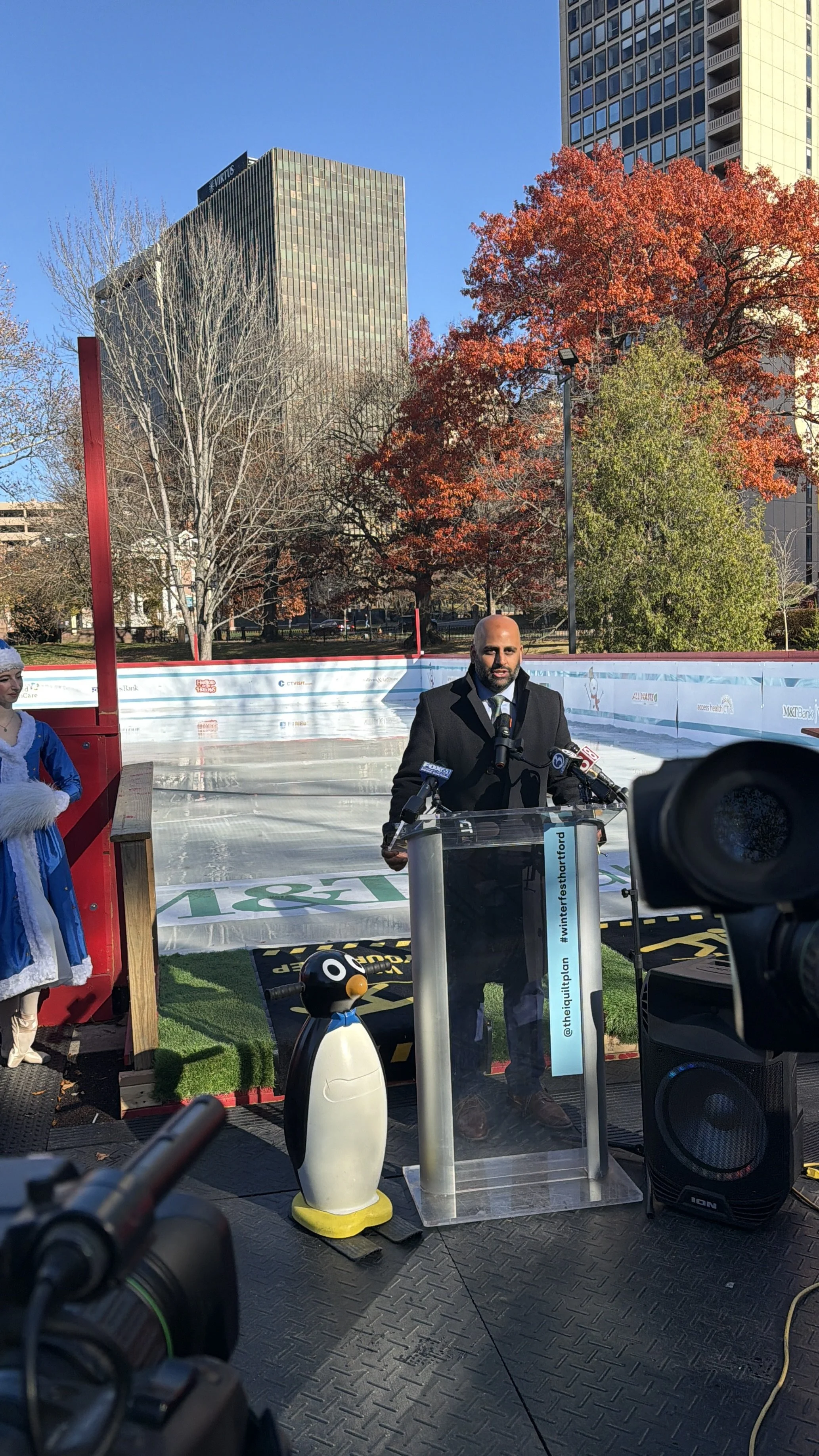 Winterfest Hartford Press Conference Kicks Off 15th Season of Ice Skating