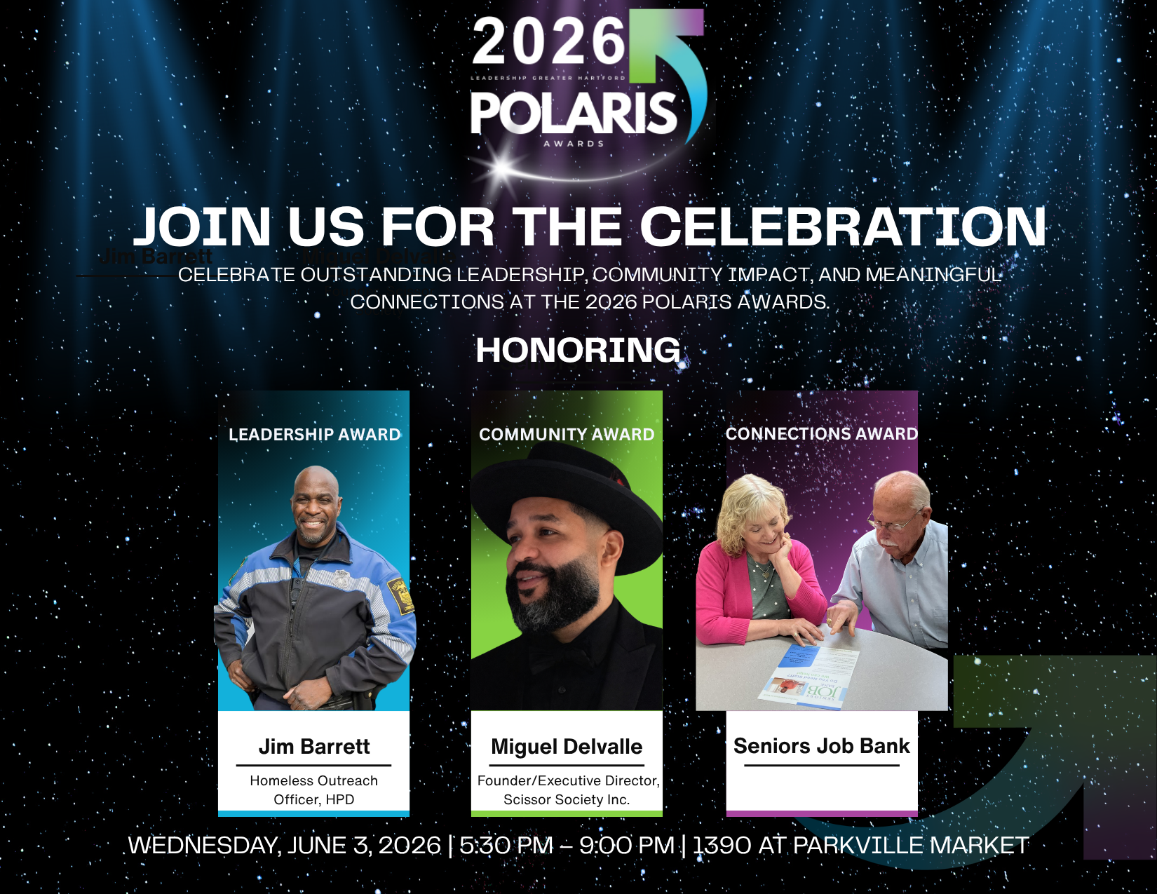 Leadership Greater Hartford Announces 2026 Polaris Awards Honorees