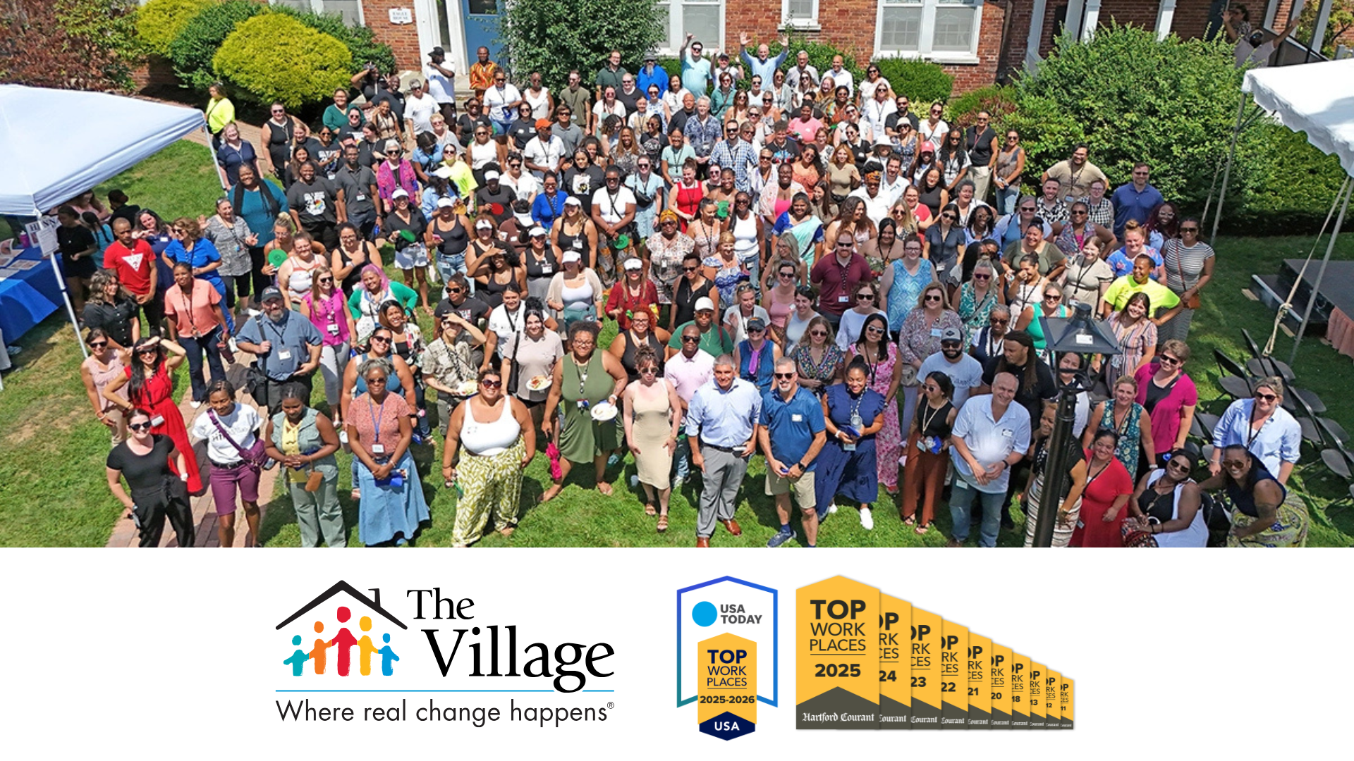 The Village Named a Top Workplace in the Country for Second Year in a Row!