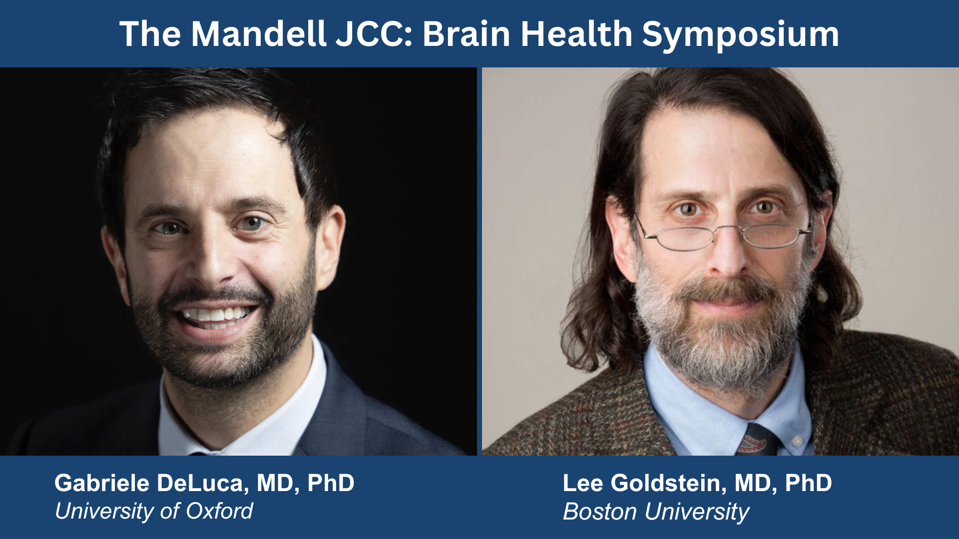 Mandell JCC to Host Brain Health Symposium in Collaboration with Oxford University, Featuring World-Renowned Neurologists