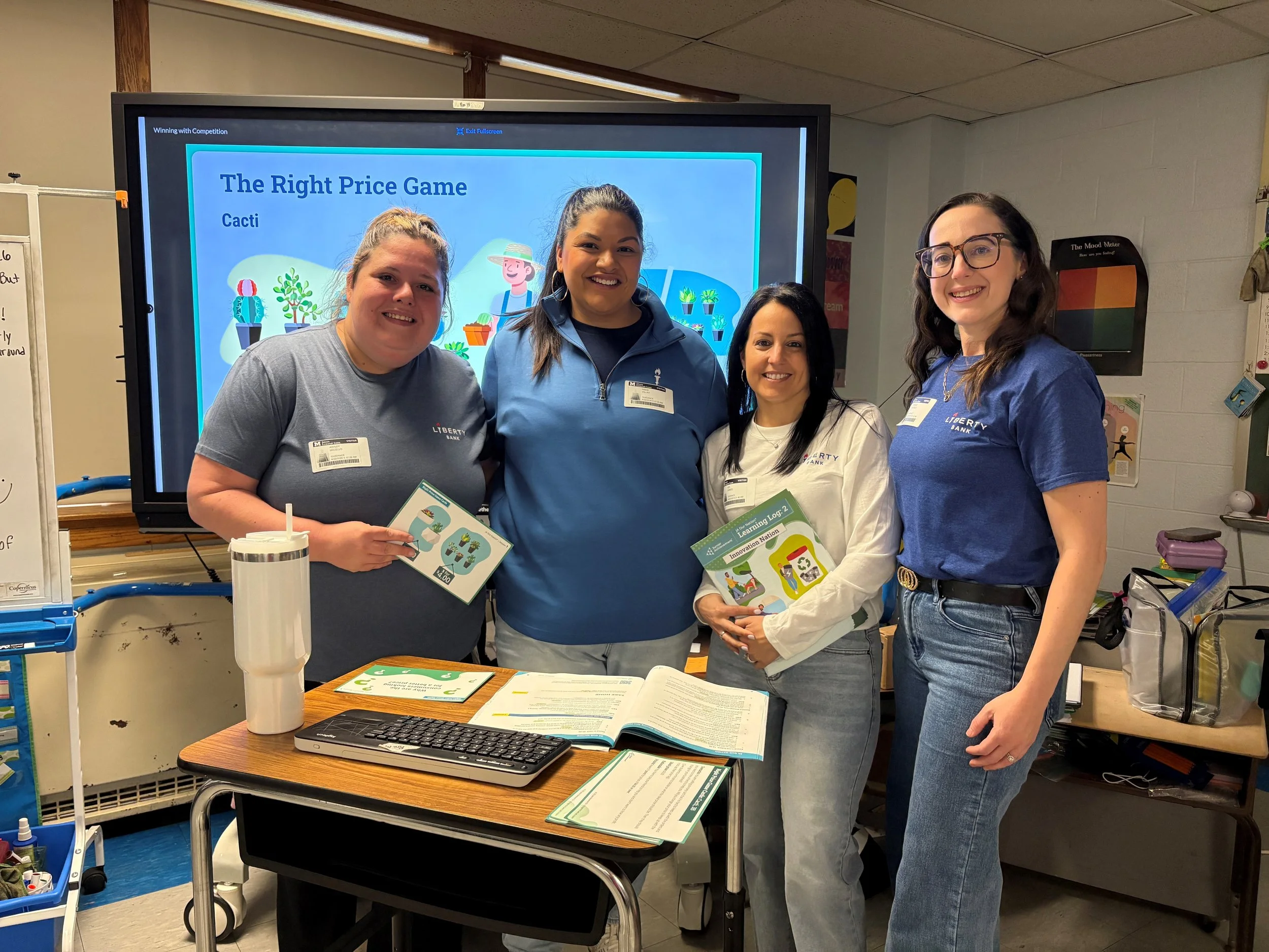 Liberty Bank Visits Middletown Students Through Junior Achievement Partnership