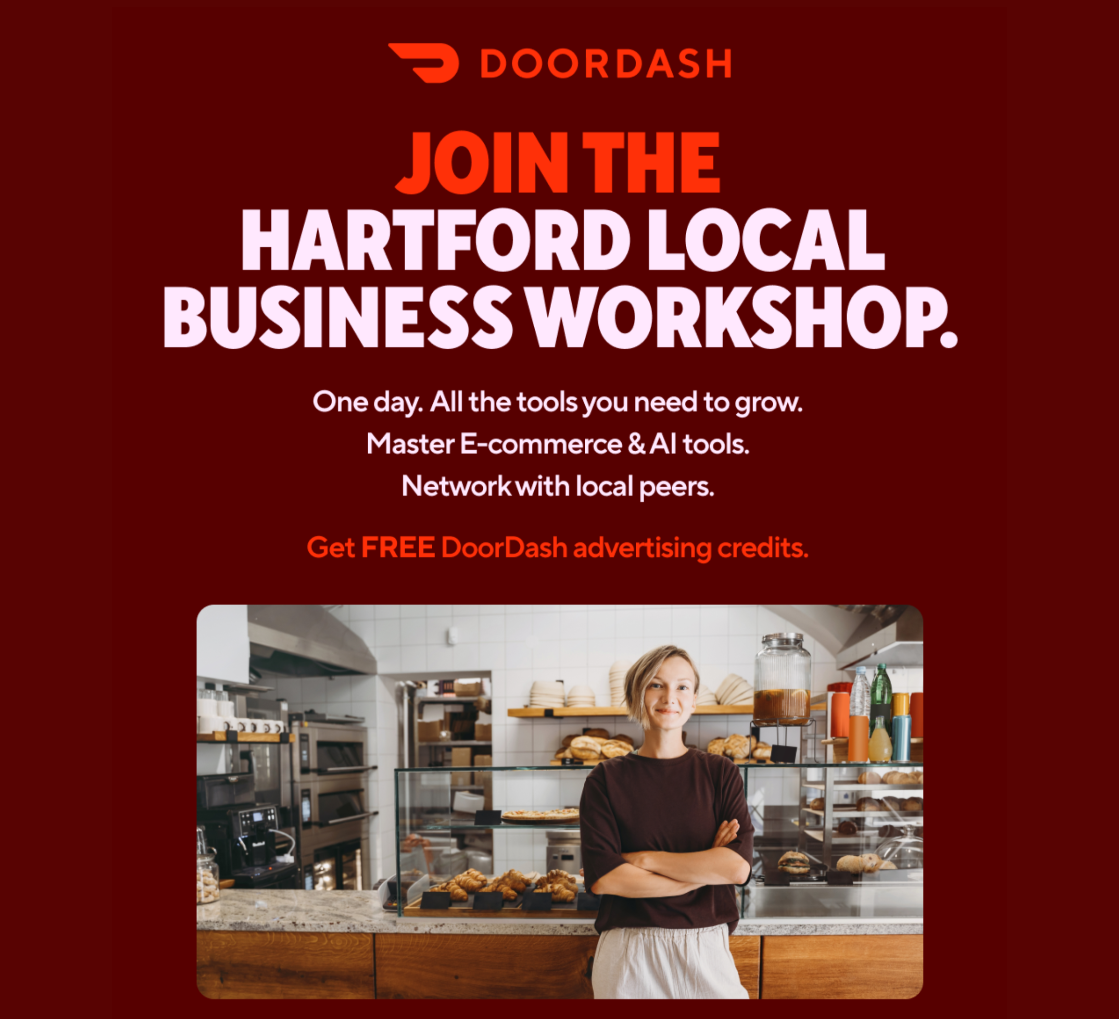 DoorDash, MetroHartford Alliance, and City of Hartford Partner to Launch Local Business Workshop