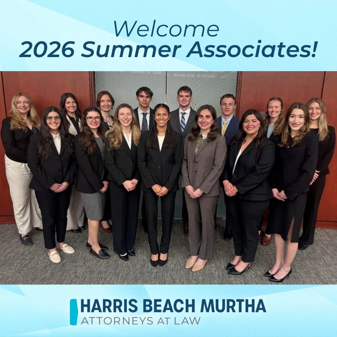 Harris Beach Murtha Welcomes 2026 Summer Associates