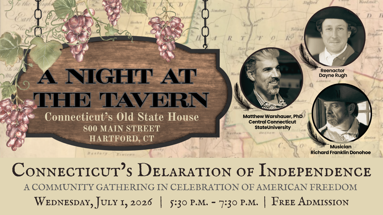 Celebrate CT's Defiance &amp; Declaration of Independence at Historic Old State House
