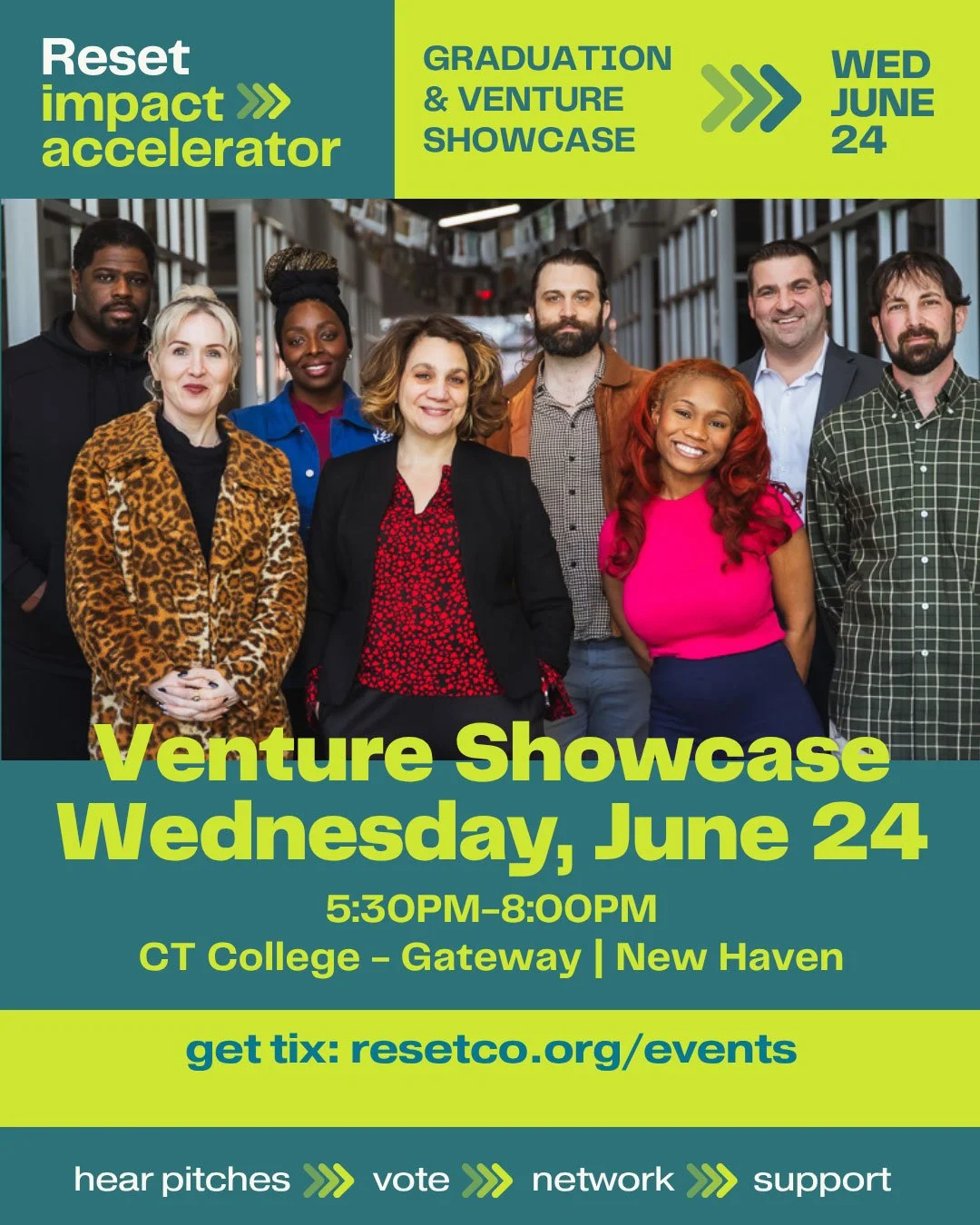 Reset Hosts 2026 Venture Showcase for Impact Accelerator Entrepreneurs on June 24