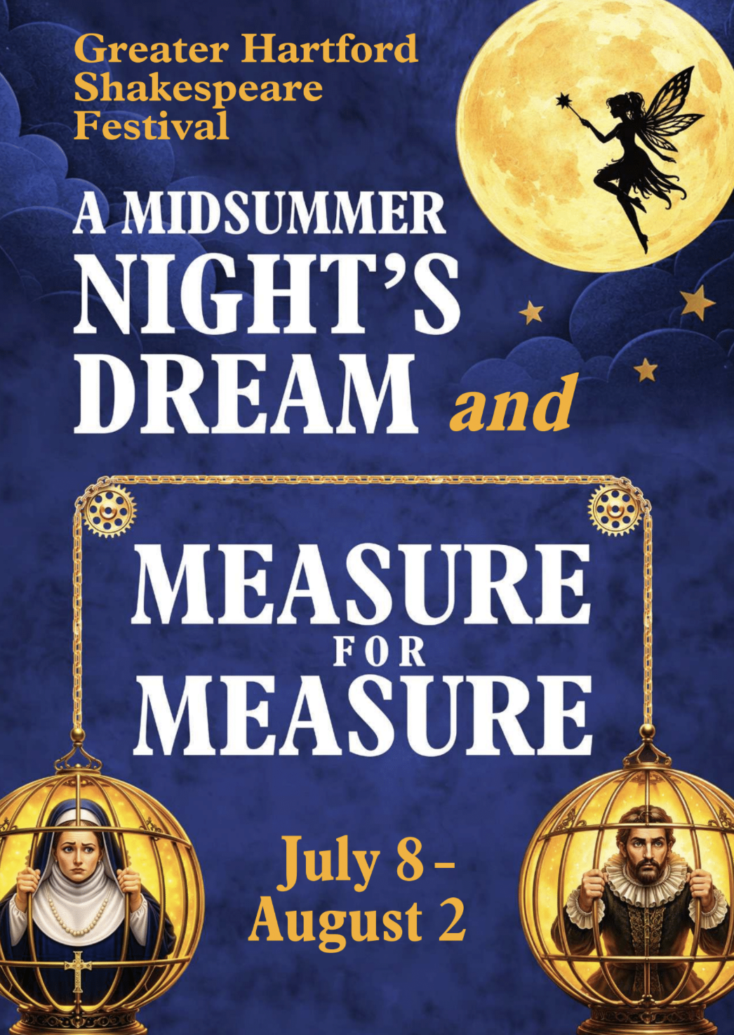 Capital Classics Announces Cast and Creatives for 35th Greater Hartford Shakespeare Festival