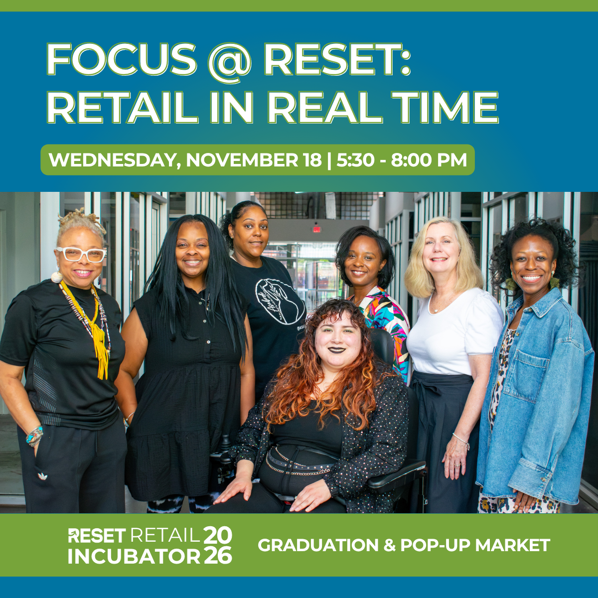 Reset Announces 6th Cohort of the Floor–Plan Retail Incubator Featuring Ten Emerging Entrepreneurs
