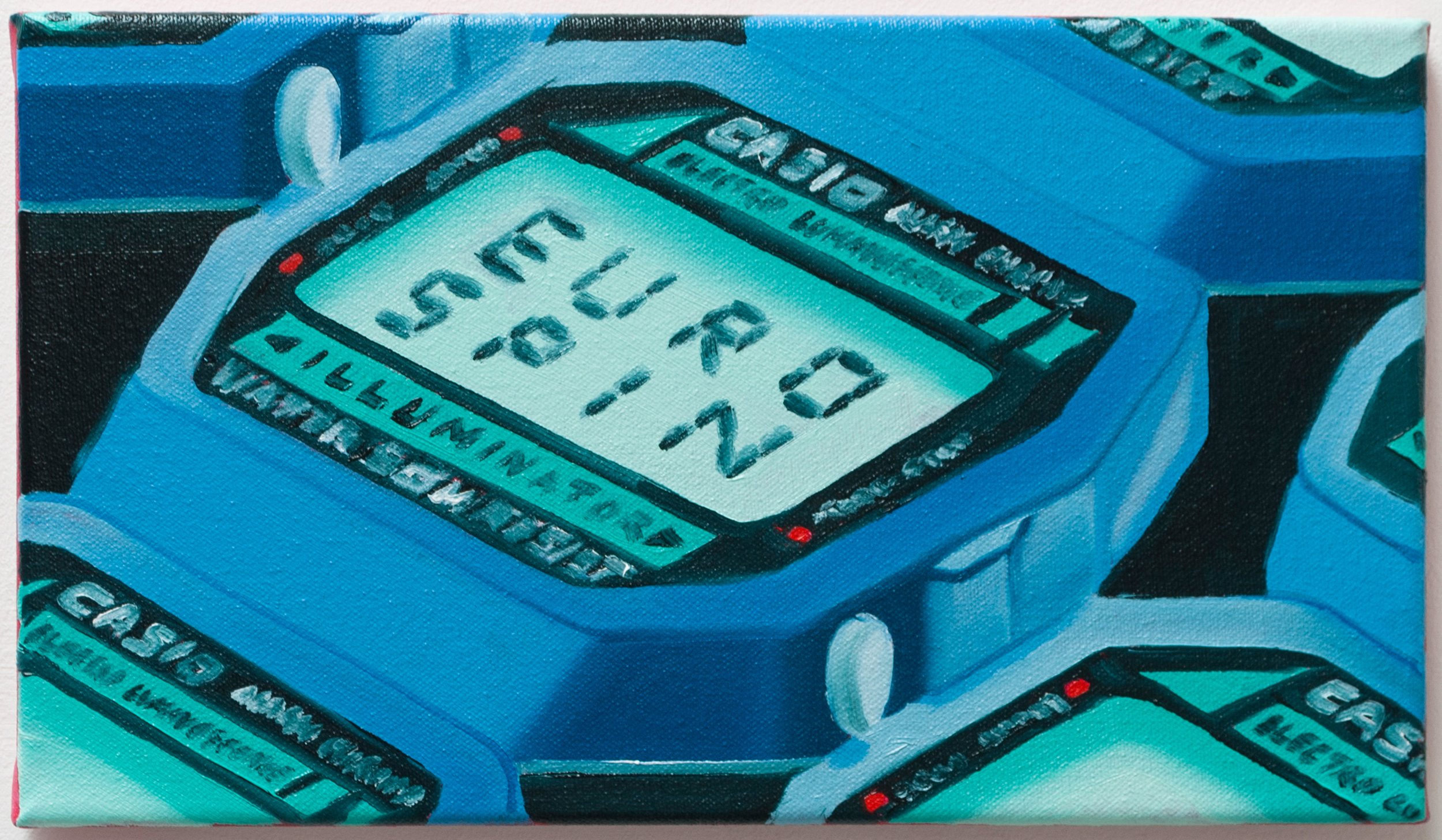 Eurospin; oil on canvas; 20 x 35cm
