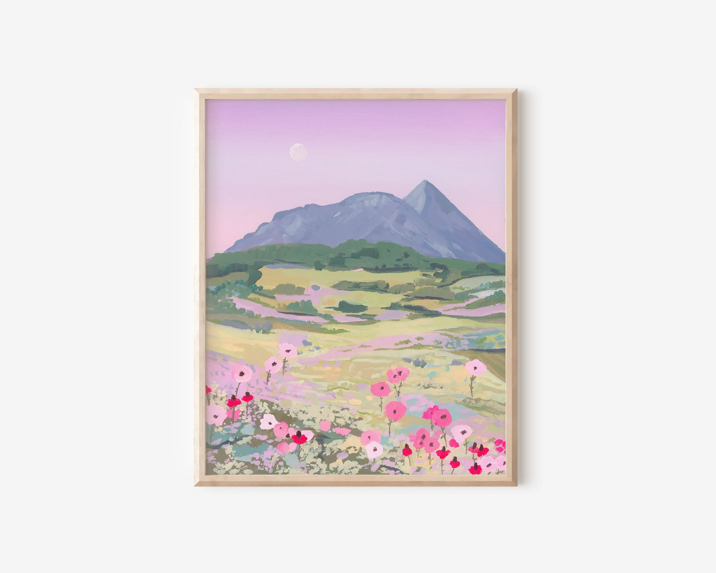 "Cotton Candy Mornings" giclée print