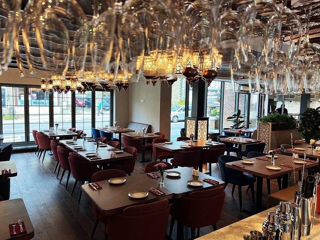 Image showing restaurant empty ahead of opening time
