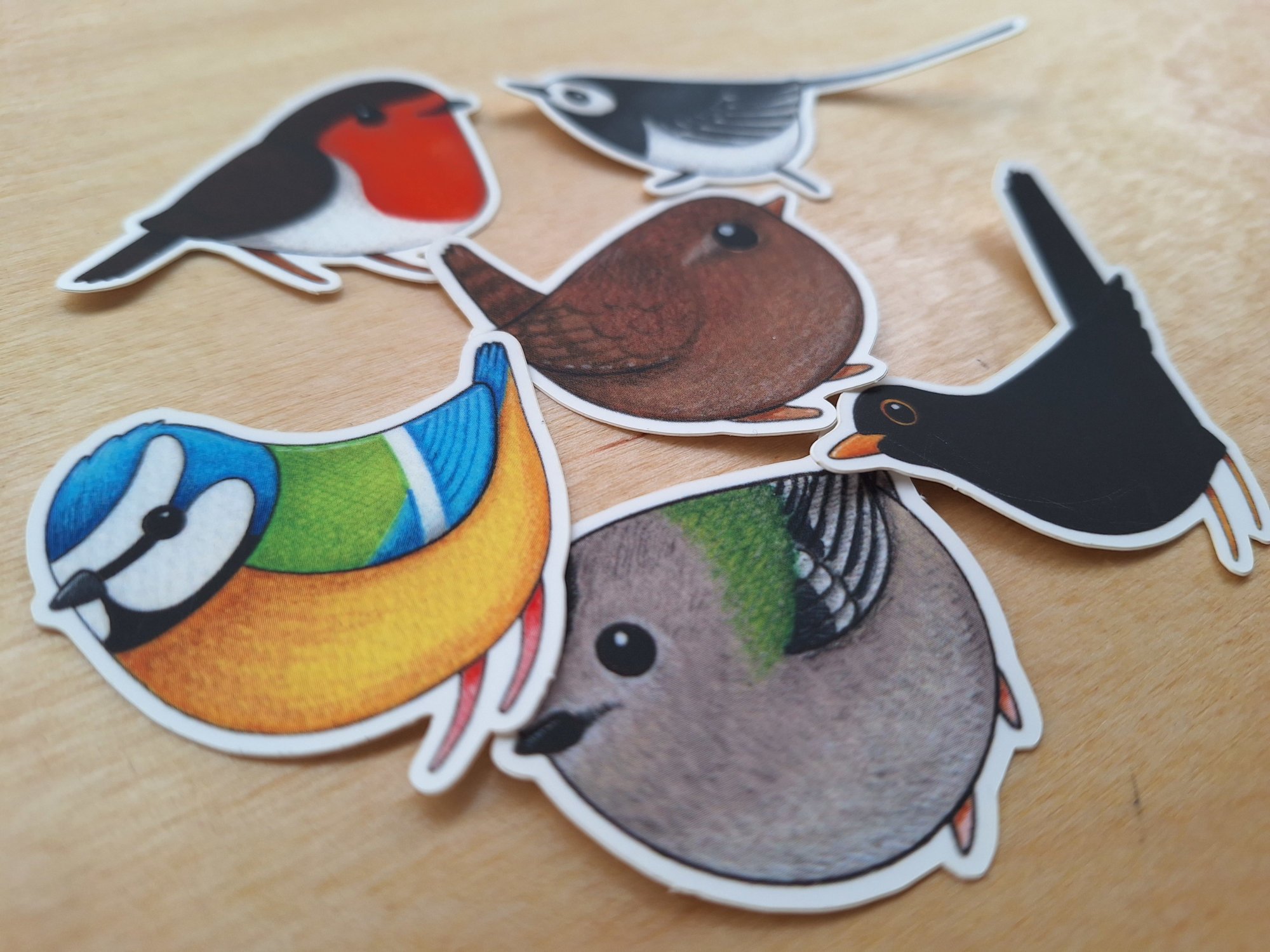 bird sticker set
