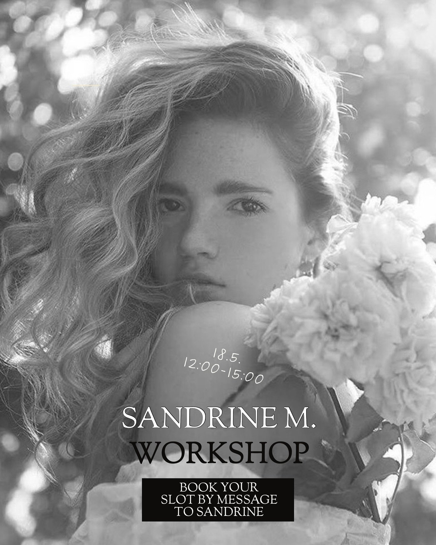 Introducing new workshop with @sandrinem_workshops and amazing model love_confidence_work_ ❤️ Book your slot by message to @sandrinem_workshops
