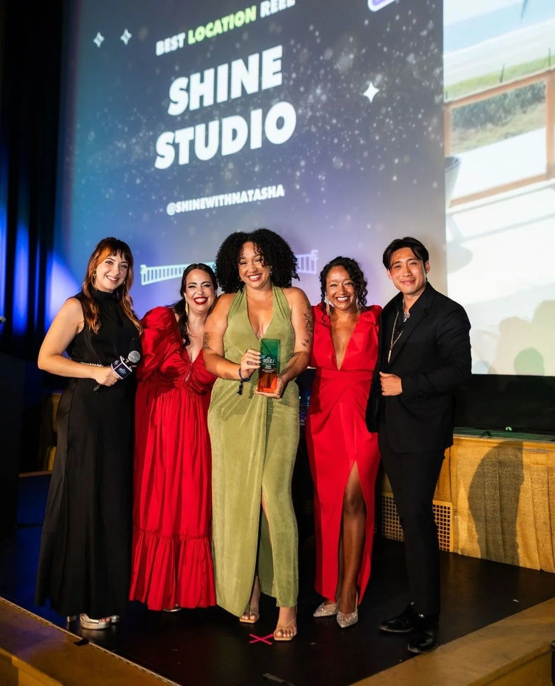 @shinewithnatasha took home 2 Reelies this year, for her own content and client content. Because why get one trophy when you can get two. 🤩 Congrats Natasha, so well deserved!⁠
⁠
Thanks to our friends from @stanforcreators for helping us recognize N