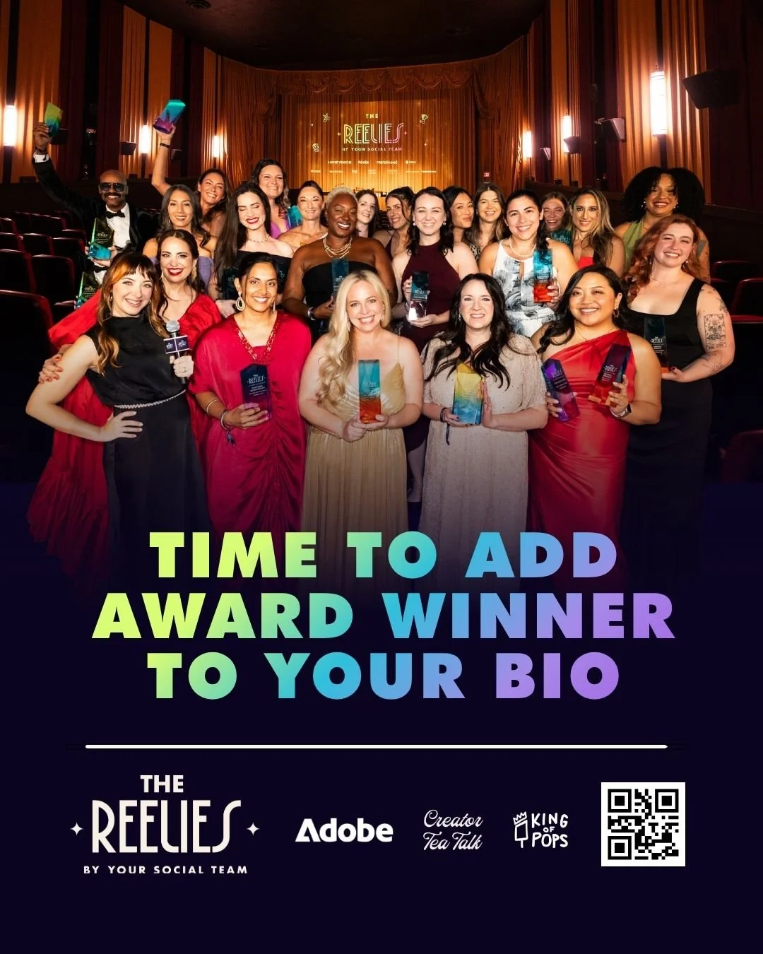 Entries close June 30 and it's almost time to add "award winner" to your bio. 🏆

Look at these faces. Real business owners. Real creators. Real trophies in hand.

This could be you in the group photo... but only if you enter!

Comment &quo