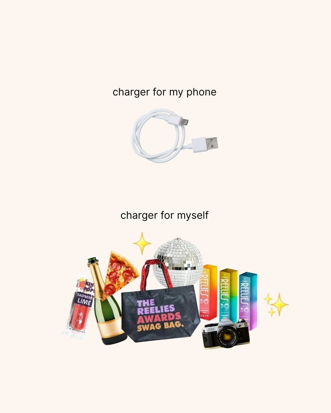 Your phone isn't the only thing that needs a recharge. 🔋⁠
⁠
The Reelies is where creators go to refill the creative tank, swap the burnout for inspiration, and remember why they started.⁠
⁠
Champagne and pizza included. 🍕🍾⁠
⁠
September 13 in Atlan
