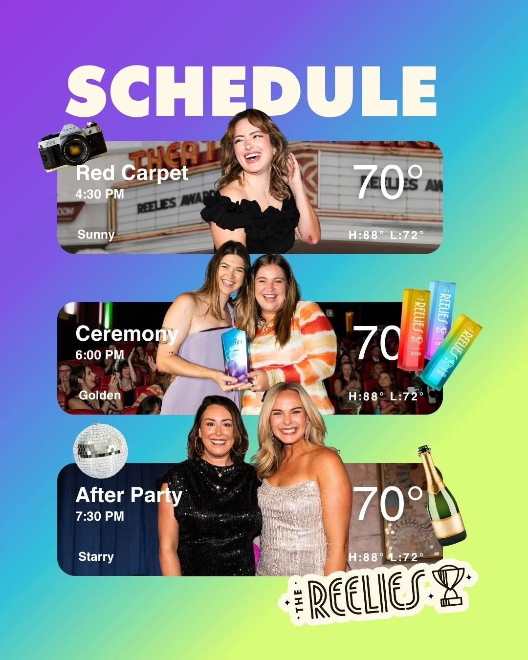 Here are the plans for @thereelies on Sept 13 🎉 Comment "REDCARPET" for your ticket!
