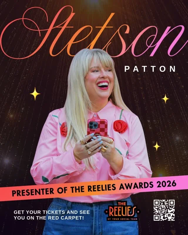 Announcing the AMAZING presenters of @thereelies award ceremony next Sunday in Atlanta, GA! ⁠Say hi to Stetson, @stetsonkpatton, of @SociallyStetson! ⁠
⁠
Stetson is a Reelies winner who makes the kind of content that makes you want to go make somethi