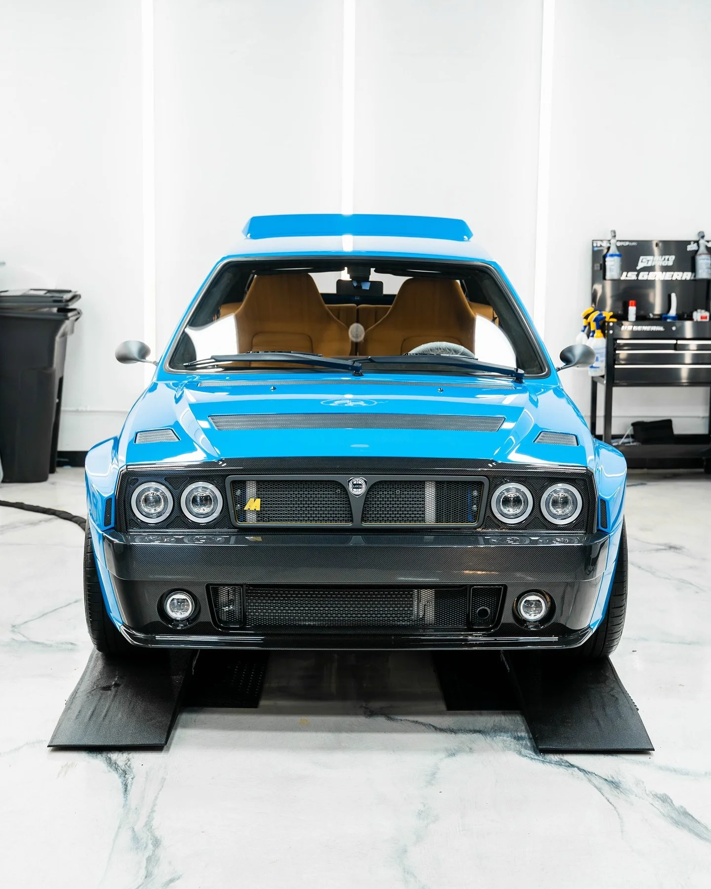 A rare bird 🦢 
Lancia Delta Integrale, reimagined into a &lsquo;Futurista&rsquo; by @automobili_amos 
This Beauty was in for a light detail &amp; rear bumper PPF install with @suntekfilms 💎 

@ctautopros 
203-505-5510
www.ct-autopros.com
464 Westpo