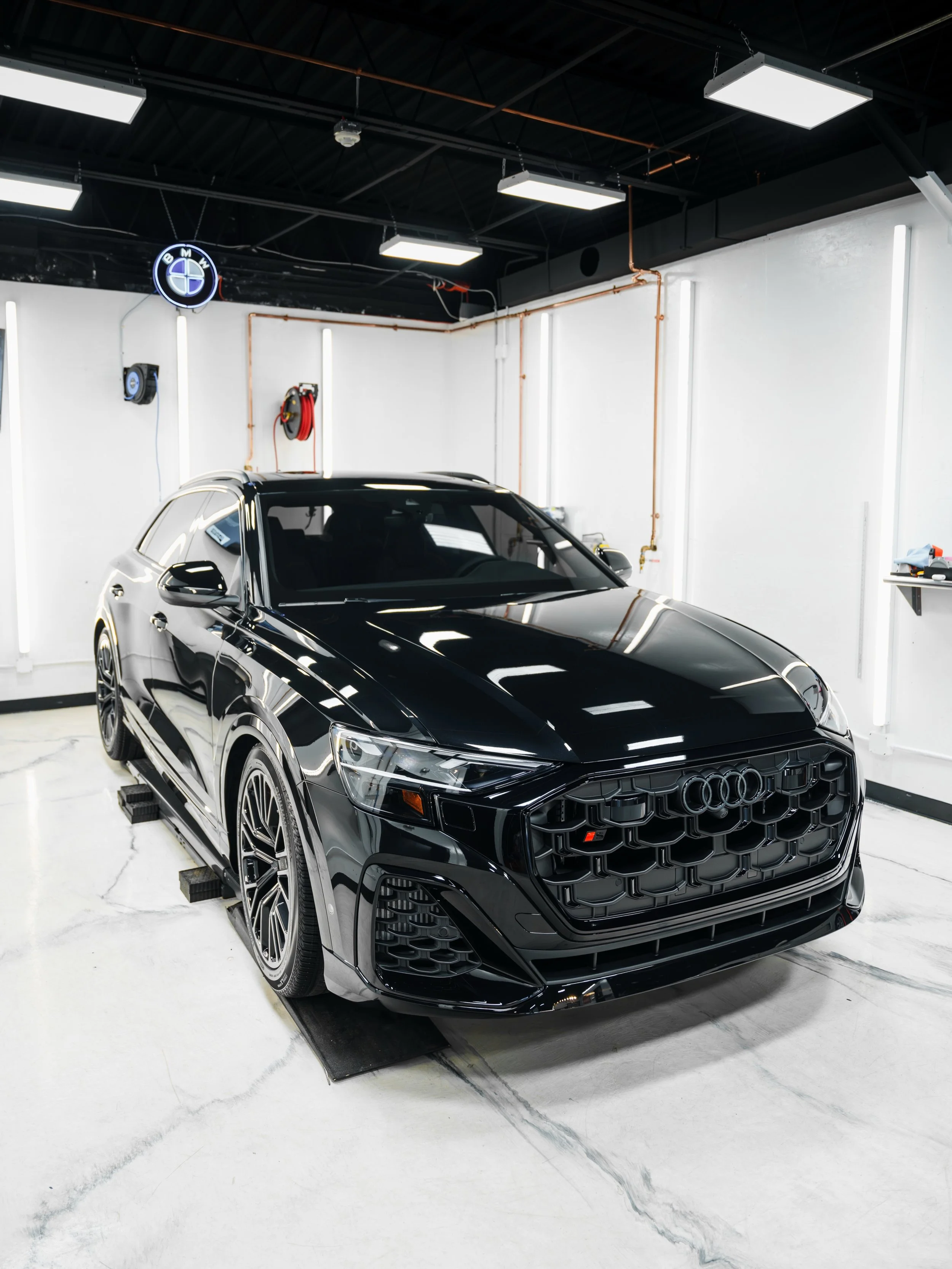 Who&rsquo;s doing the SUV game better, Audi or BMW?
This brand new Audi SQ8 came in for some protection before it hit the road for the first time😎 

- New Car Prep 
- Track pack SunTek PPF 
- Full vehicle ceramic window tint 

@ctautopros 
203-505-5