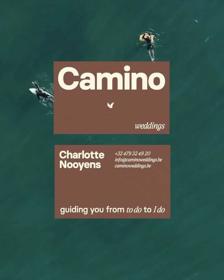 Mini brand for @caminoweddings 🤎

Camino is not a wedding planner, but a wedding coordinator who believes that planning a wedding should be a joyful journey that brings couples even closer together. With the right tools and guidance, the preparation