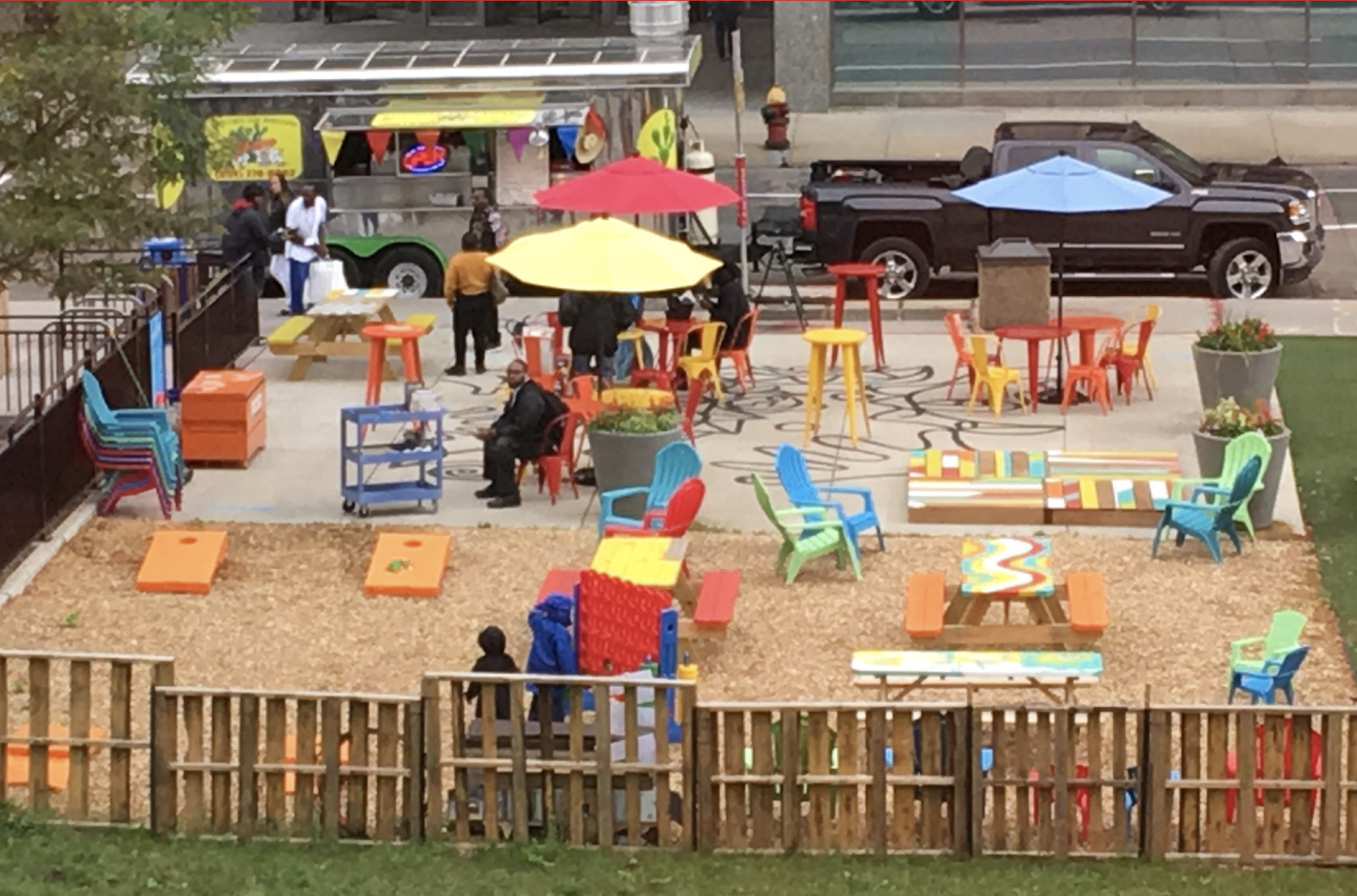 Pop-Ups at Central Station: Supporting Safety Through Positive Activity