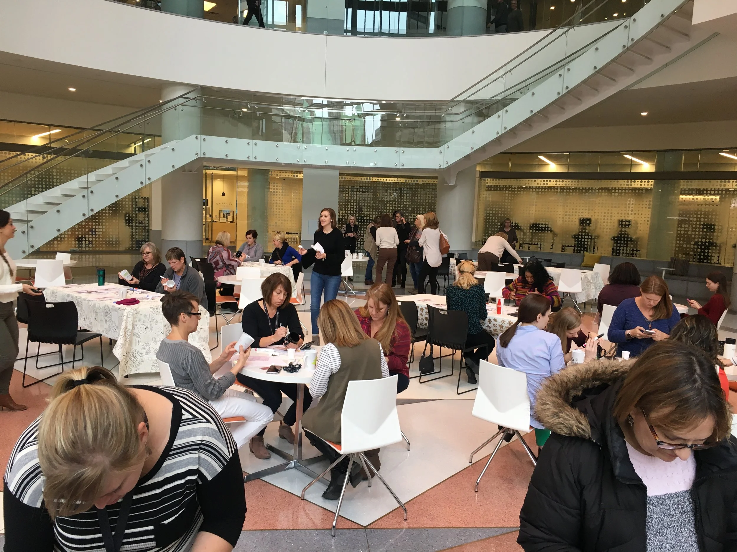 Capella Tower: Activating a Common Area