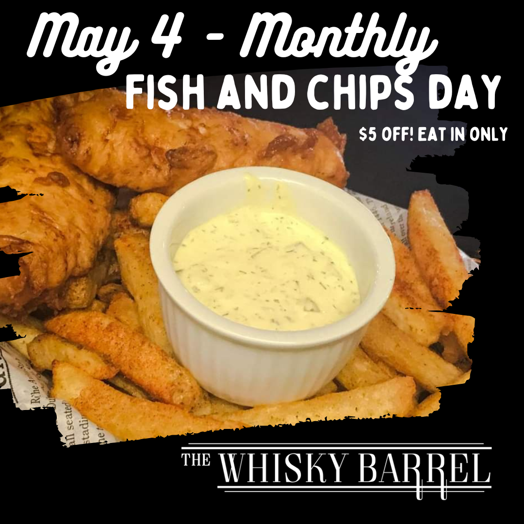 Monthly Fish & Chip Night - $5 Off