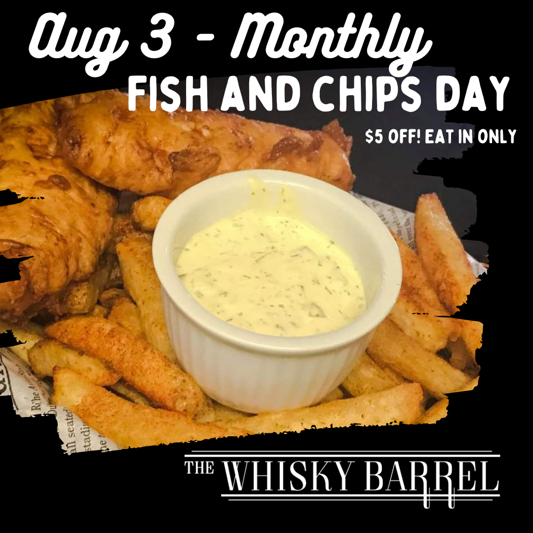 Monthly Fish & Chip Night - $5 Off