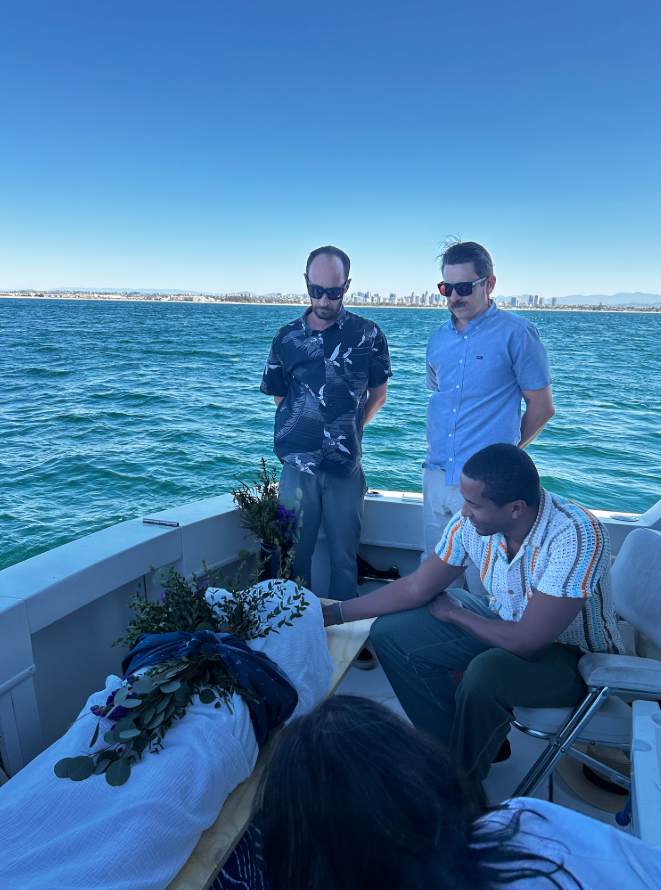 Full body Sea Burial The Death Network 