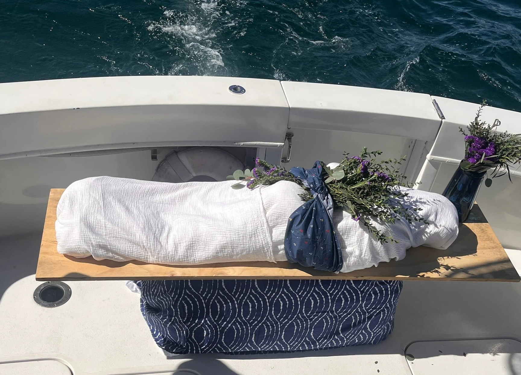 Full Body Sea Burial with The Death Network