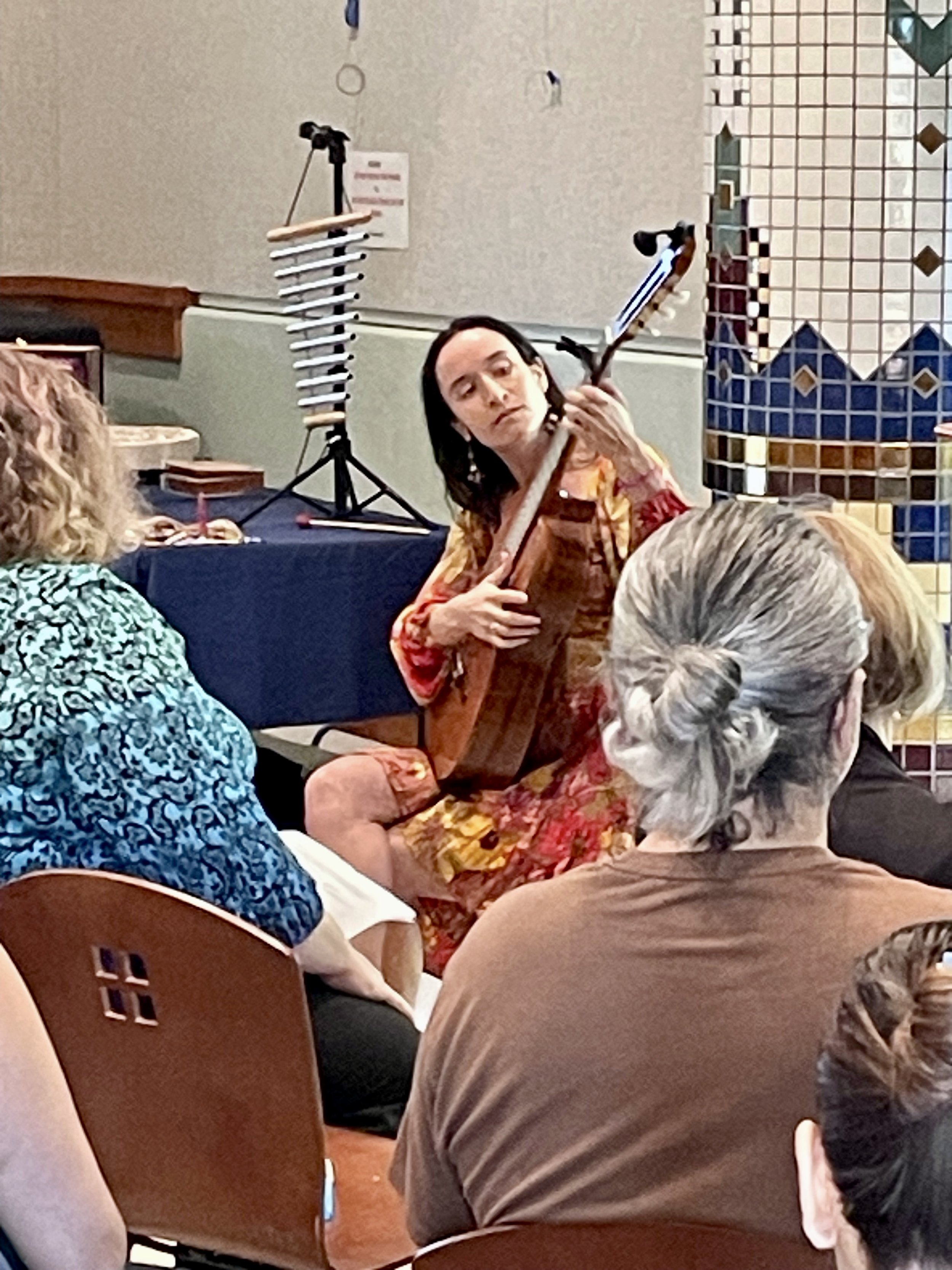 Topkare Hospice memorial event with musical guests and grief activities.