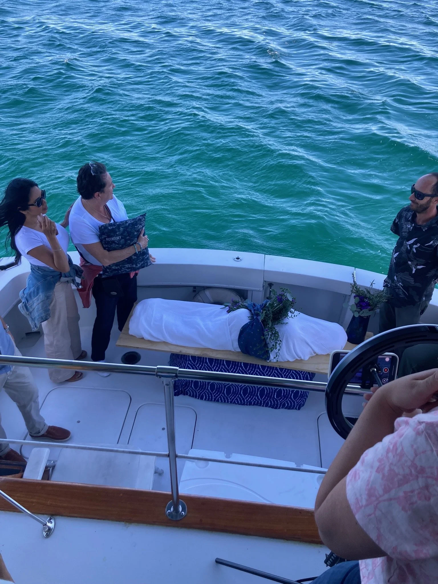 Water & Ash offers full body Sea Burial and Ash scattering with The Death Network