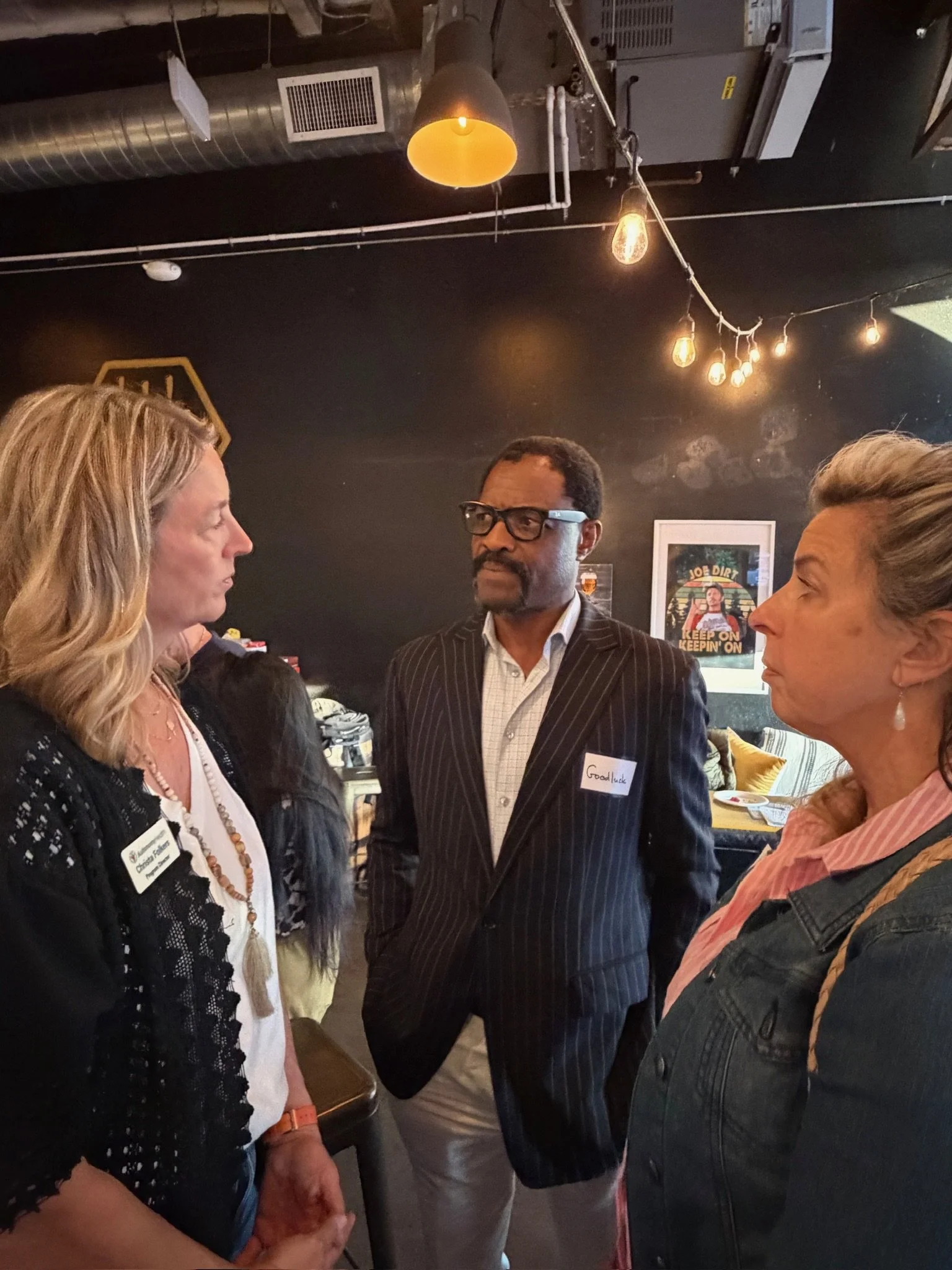 Great conversations happening at Death over Drafts Anaheim