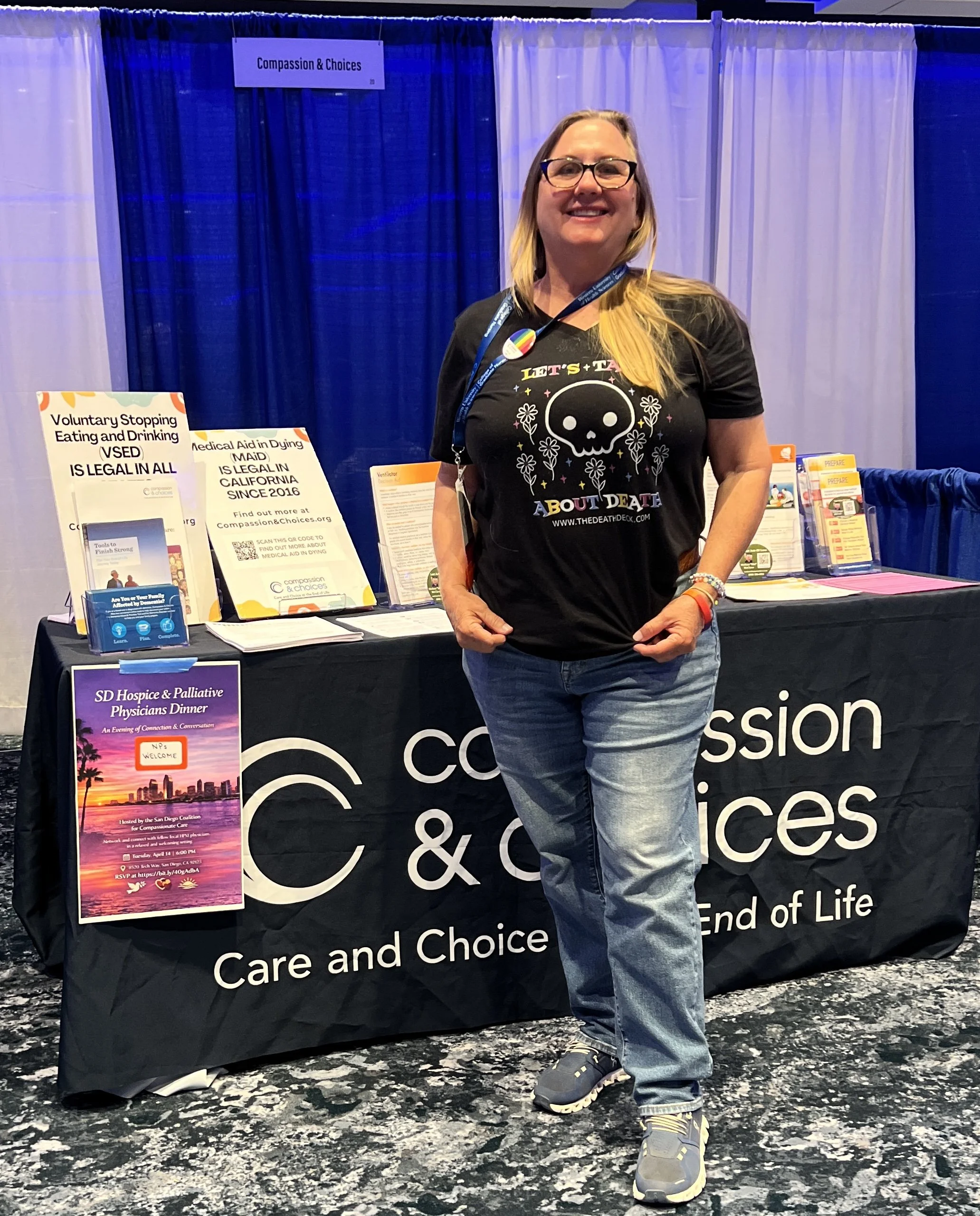 Death Doula Melissa McClave provides death education and community outreach