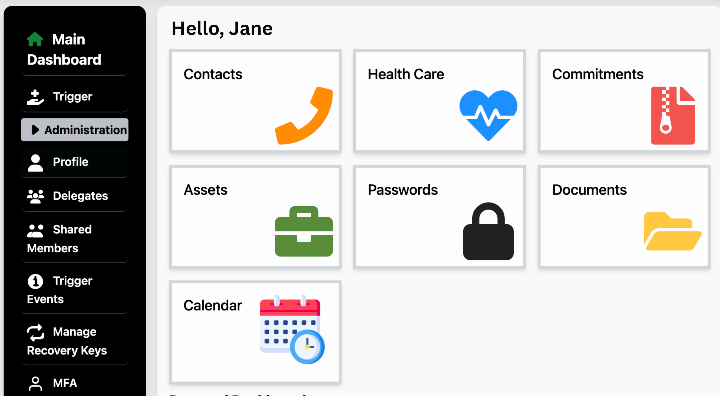 Estate Organization and how Your Digital Vault can help