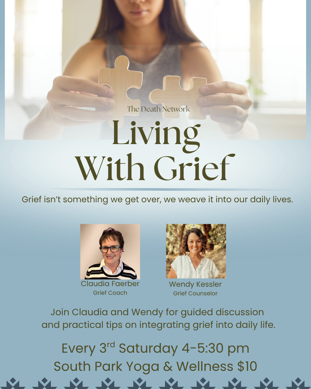 Living with Grief a guided discussion with The Death Network
