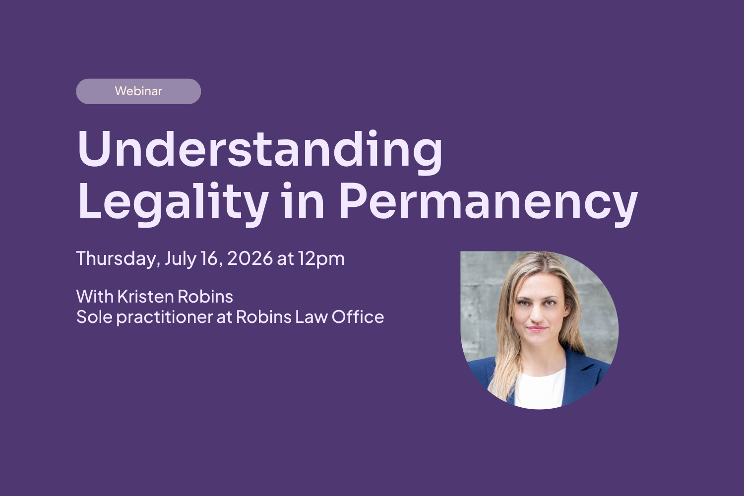 [Webinar] Understanding Legality in Permanency