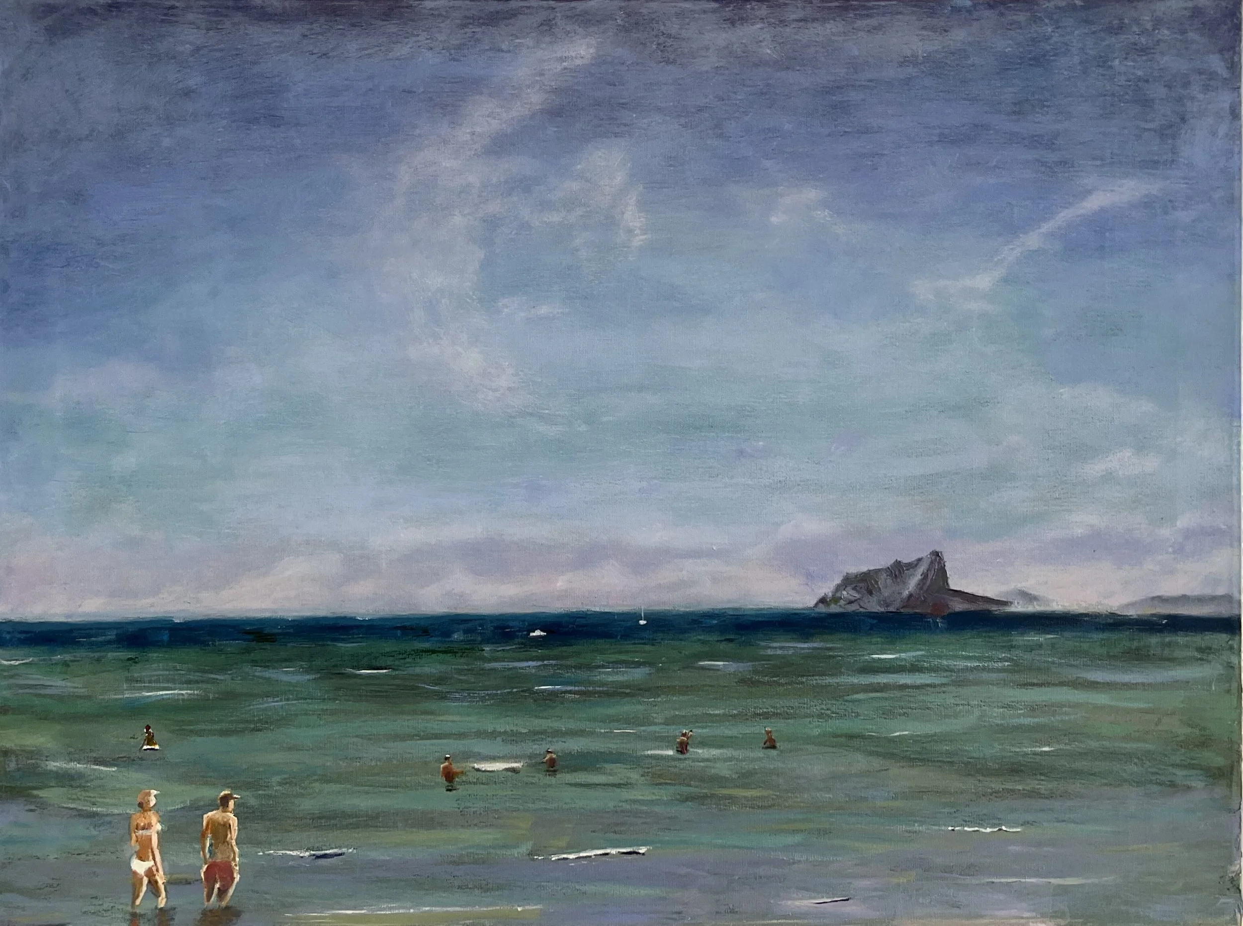 Good vibrations. Moraira. 2025. 80 x 60 cm